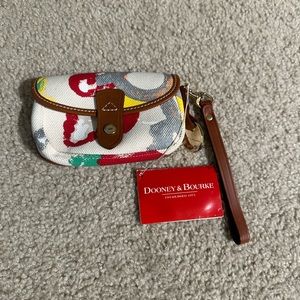 Dooney and Bourke flap wristlet